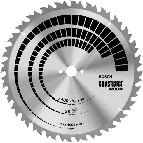 BOSCH Körfűrészlap Construct Wood 450 x 30 x 3.2 mm