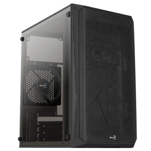 AEROCOOL CS-107-A-BK-v1 fekete