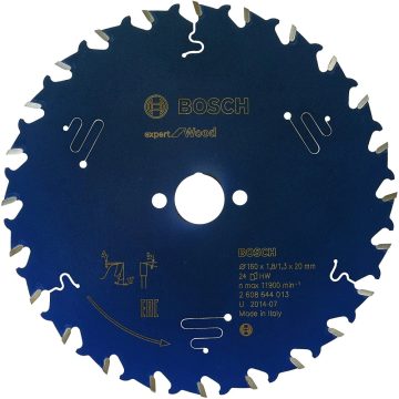 BOSCH Körfűrészlap Expert for Wood 160x20x1.3 24