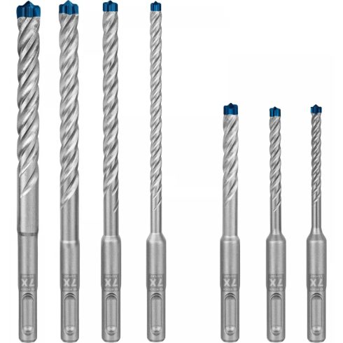 BOSCH SDS-plus-7X Expert fúrószár készlet 7 részes