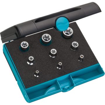HAZET 1557/9 Torx 1/4" Dugókulcs készlet