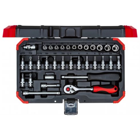 GEDORE 3300051 Red Dugókulcs készlet 1/4" 33 részes