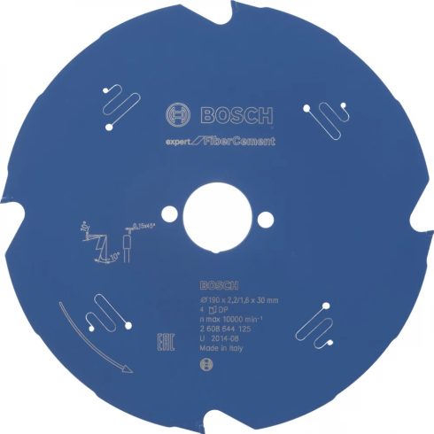 BOSCH Expert for Fiber Cement Körfűrészlap 190x30mm 4T