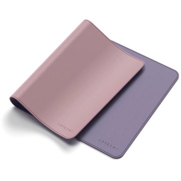 SATECHI Dual Sided Eco-Leather Deskmate rózsaszín-lila