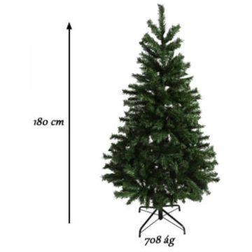Nordmann műfenyő 180 cm (708 ág)