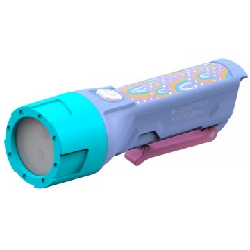 LEDLENSER Kidbeam4 rúdlámpa gyerekeknek 70lm 2xAAA lila
