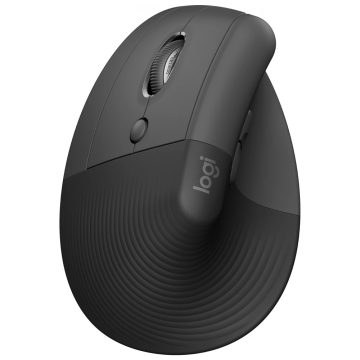   LOGITECH Lift balkezes függőleges ergonómikus vezeték nélküli egér grafitszürke