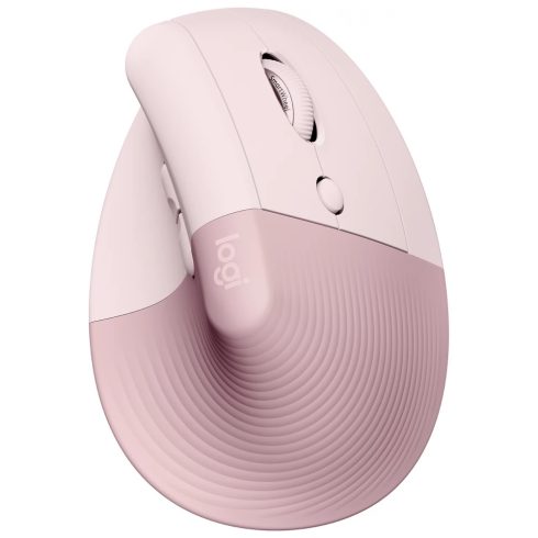 LOGITECH Lift függőleges ergonómikus vezeték nélküli egér rózsaszín
