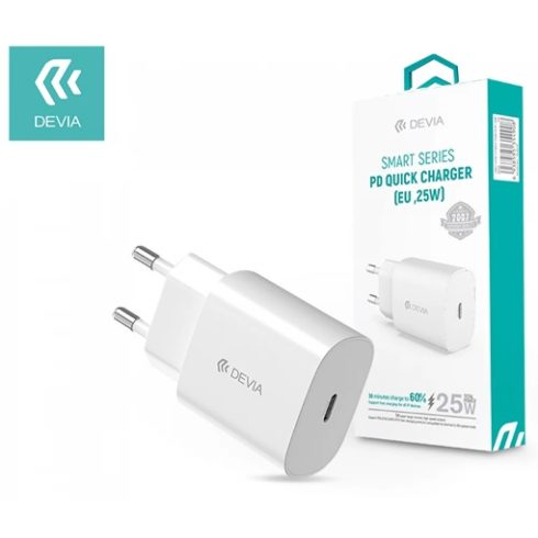 DEVIA Smart Series PD3.0 Quick Charger 25W fehér