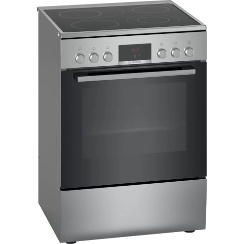 BOSCH HKR39C250 Serie 4 Tűzhely elektromos szabadon álló rozsdamentes acél