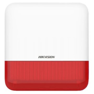 HIKVISION AX Pro sziréna kültéri 110dB piros