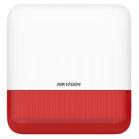HIKVISION AX Pro sziréna kültéri 110dB piros