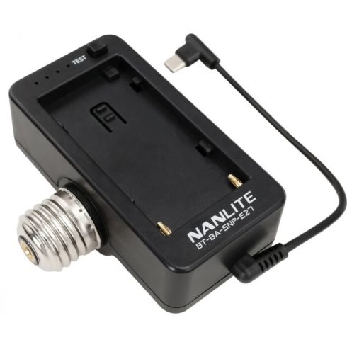 NANLITE PavoBulb 10C akkumulátor adapter E27