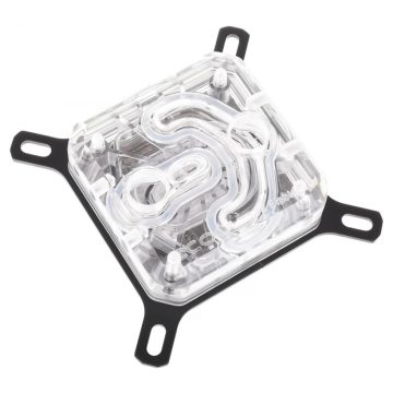   ALPHACOOL 12846 Eisblock XPX polished clear CPU vízhűtő blokk