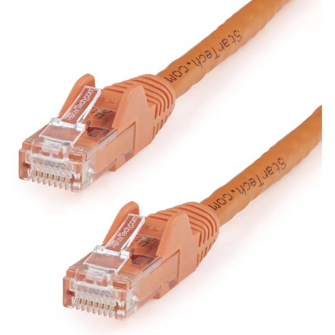 STARTECH UTP CAT6 Összekötő Narancssárga 15m N6PATC15MOR