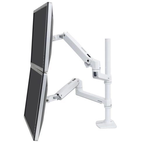 ERGOTRON LX Dual Stacking Arm Tall Pole 40" fehér