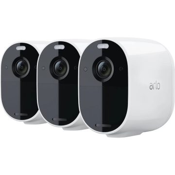   NETGEAR Arlo Essential Spotlight biztonsági kamera csomag fehér (3 db)