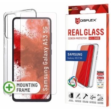 DISPLEX Real Glass + Case Samsung Galaxy A53 5G