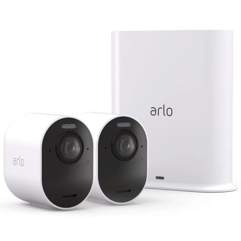 NETGEAR Arlo Ultra 2 4K UHD Wire-Free Security 2-Camera System (VMS5240-200EUS)