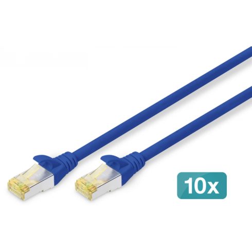 DIGITUS UTP Összekötő Kék 25cm DK-1644-A-0025-B-10