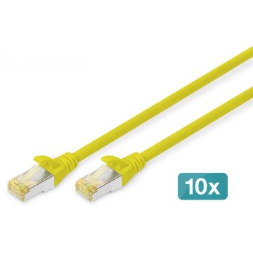 DIGITUS UTP CAT6A Összekötő Sárga 1m DK-1644-A-010-Y-10