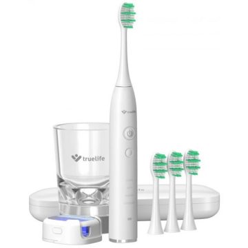  TRUELIFE SonicBrush GL UV Elektromos fogkefe Indukciós pohártöltővel