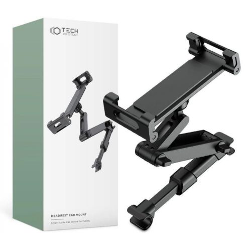 FN0371 Univerzális fejtámlára szerelhető telefon/tablet autós tartó fekete