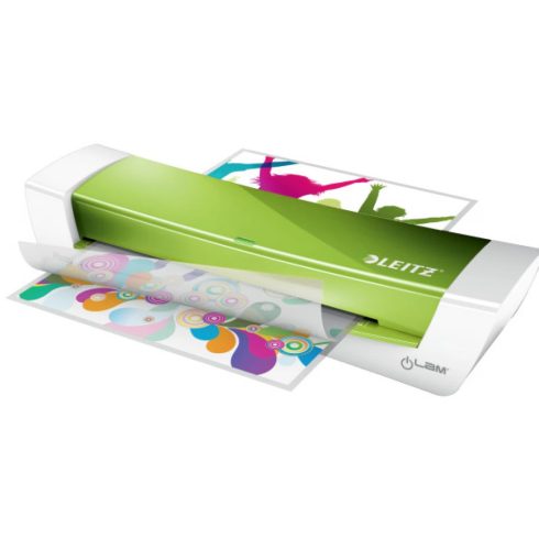 LEITZ Laminálógép A4 80-125 mikron iLam Home Office zöld
