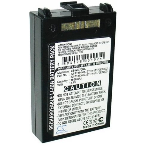 CAMERON SINO MC70ML 3.7V 1800mAh utángyártott akku Li-ion