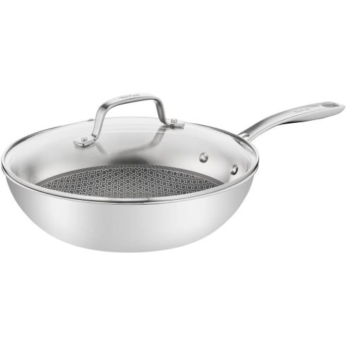TEFAL E49716 Eternal Mesh Wok serpenyő 28 cm