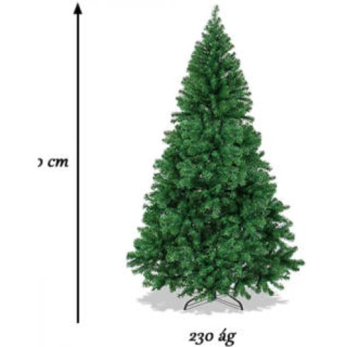 Nordmann műfenyő 120 cm 230 ág ajándék fenyő illatosítóval