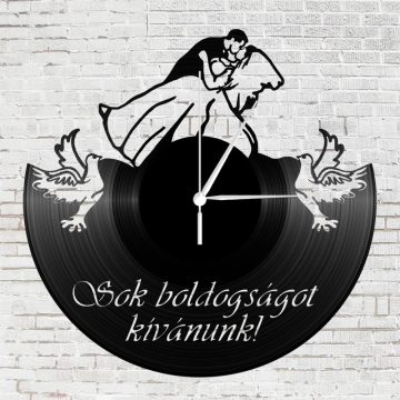 Bakelit óra esküvői