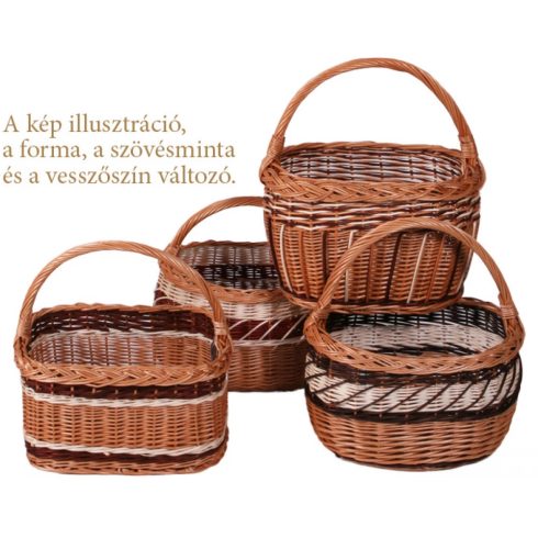 Öko bevásárló kosár mix