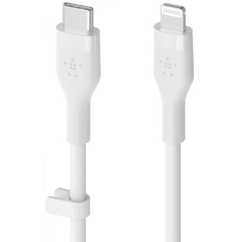 BELKIN USB 2.0 Type C Lightning Töltő/adat Fehér 3m CAA009bt3MWH