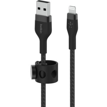 BELKIN USB Lightning Töltő/adat Fekete 2m CAA010BT2MBK