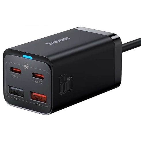 BASEUS GaN3 Pro Desktop fast charger fekete 65w