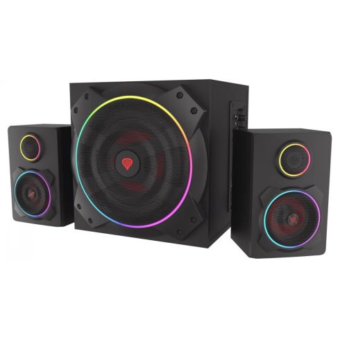 NATEC Genesis Helium 800BT 2.1 ARGB Hangszóró fekete
