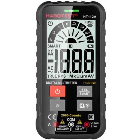 HABOTEST HT112A True Rms Digital Universal Multimeter