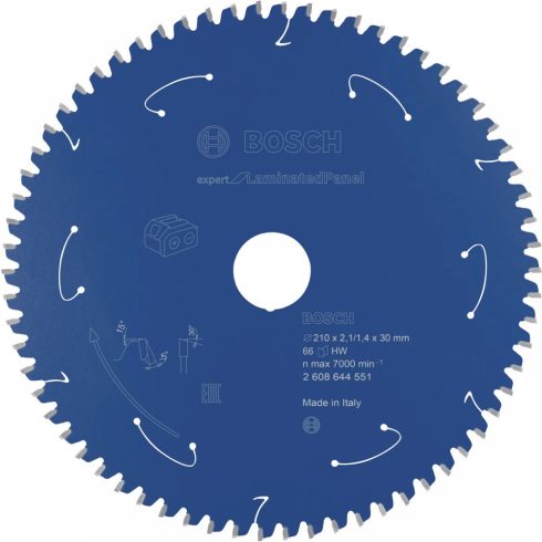BOSCH Expert for Laminated Panel Körfűrészlap 210mm