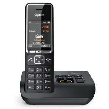GIGASET Comfort 550A Analog telefon fekete