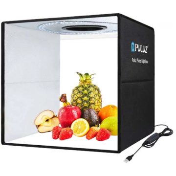 PULUZ PU5041B 40cm-es LED fénysátor