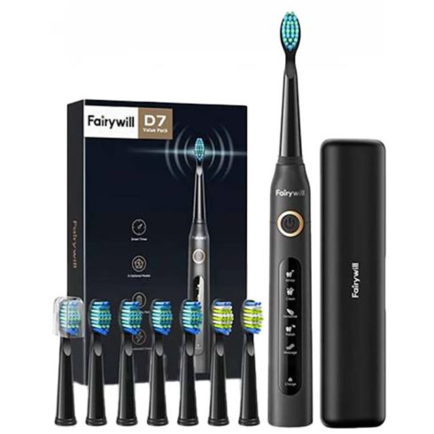 FAIRYWILL FW-507 Plus Sonic fogkefe fekete
