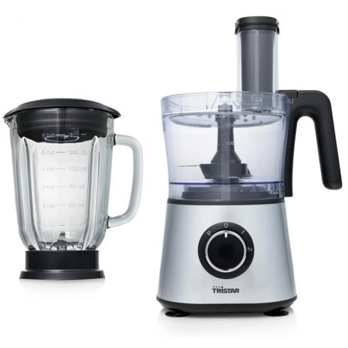 TRISTAR MX-4823 Élelmiszer feldolgozó / aprító 600 W 1.5 L ezüst