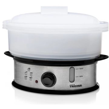   TRISTAR VS-3914 Élelmiszer pároló BPA mentes 1200 W 12 L ezüst