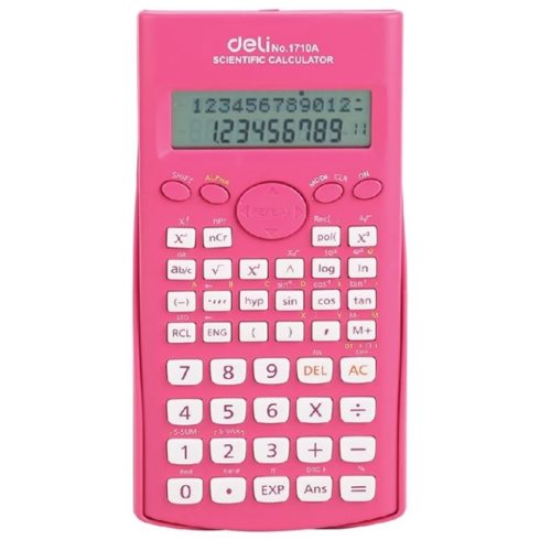 DELI Core DL-1710 240 funkciós tudományos számológép magenta