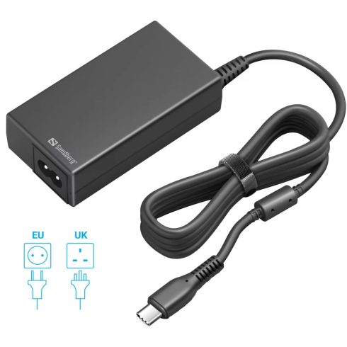 SANDBERG USB-C AC Charger PD65W EU+UK