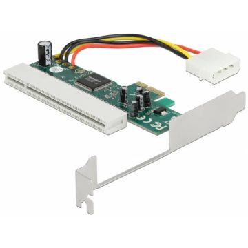   DELOCK Bővítőkártya PCI Express x1 - 1 x PCI 32 Bit 5 V bővítőhely