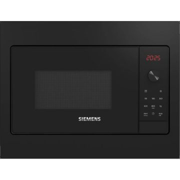   SIEMENS BF523LMB3 iQ300 Mikrohullámú sütő beépíthető 50 x 38 cm fekete / rozsdamentes acél