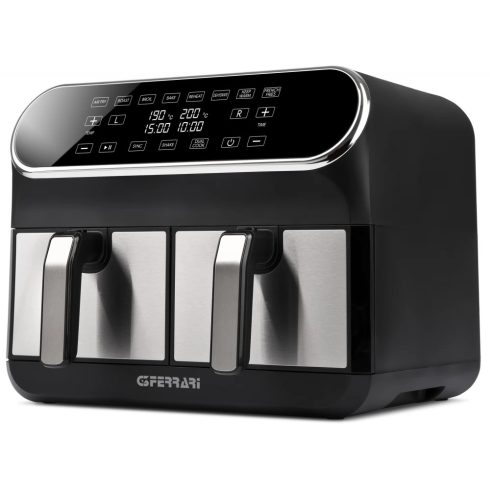 G3FERRARI G10150 Friggisano Duo Légkeveréses sütő 1700W 4L+4L Fekete
