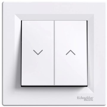   SCHNEIDER ELECTRIC EPH1300521 ASFORA rugós bekötésű redőnykapcsoló fehér